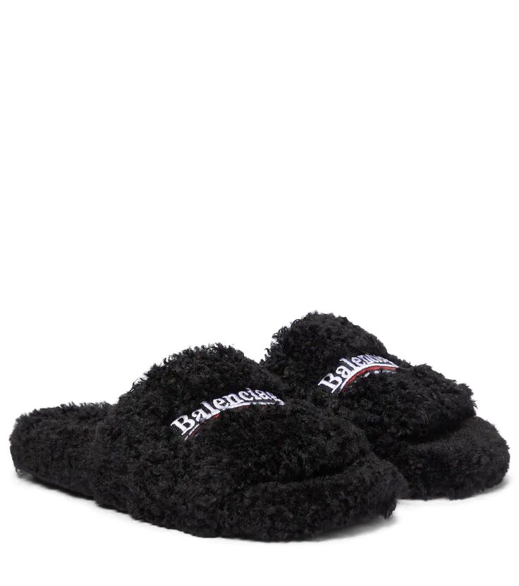 Balenciaga Furry Slides