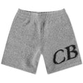 Cole Buxton Monogram Knit Terry Cloth Shorts Grau