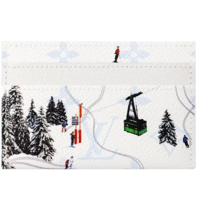 LV Cardholder Snow